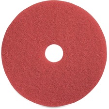 Genuine GJO 90418 Joe Red Buffing Floor Pad - 18 Diameter - 5carton X 