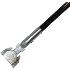 Genuine GJO 02332 Joe Clip-on Dust Mop Steel Handle - Black - Steel, V