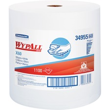 Kimberly KCC 34955 Wypall X60 Wipers Jumbo Roll - Wipe - 12.50 Width X