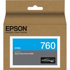 Original Epson EPS T760220 Ultrachrome Hd T760 Ink Cartridge - Inkjet 