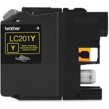 Original Brother LC201Y Innobella  Yellow Ink Cartridge - Inkjet - Sta