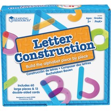 Learning LRN 8555 Letter Construction Activity Set - Themesubject: Lea