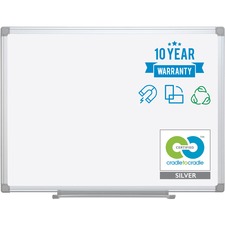 Bi-silque BVC MA0507790 Mastervision Easyclean Dry-erase Board - 36 (3