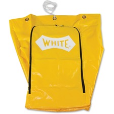 Impact IMP 6851 6850 Janitor's Cart Replacement Bag - 25 Gal - Yellow 