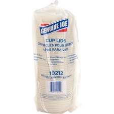 Genuine GJO 10212 Joe Vented Hot Cup Lid - Polystyrene - 50  Pack - Wh