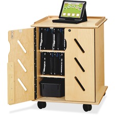 Jonti-craft, JNT 3400JC Jonti-craft Laptoptablet Storage Cart - X 24 W