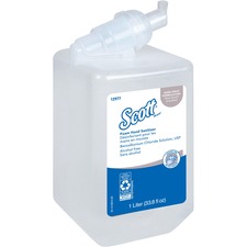 Kimberly KCC 12977 Scott Hand Sanitizer Foam Refill - 33.8 Fl Oz (1000