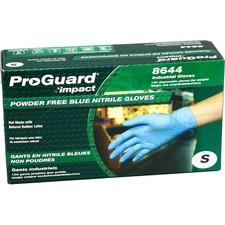 Impact IMP 8644S Proguard Pf Nitrile General Purpose Gloves - Small Si