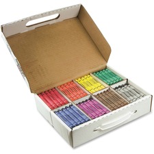 Dixon DIX 32341 Prang Crayons Master Pack - Assorted - 200  Box