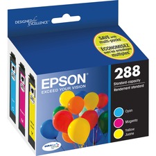 Original Epson EPS T288520S Durabrite Ultra T288 Ink Cartridge - Cyan,