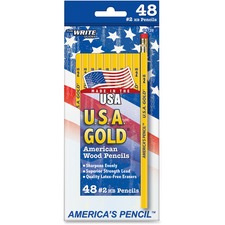 Mega BDU DDX07 The Write Dudes Usa Gold American Wood Pencils - 2hb Le