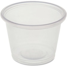 Genuine GJO 19060 Joe Portion Cups - 1 Fl Oz - 2500  Carton - Clear - 