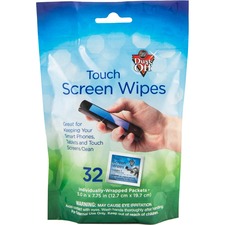 Falcon FAL DTSW32M Dust-off Electronics Screen Wipes - Dtsw32 - For Mu