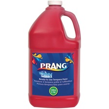 Dixon DIX X10601 Prang Washable Paint - 1 Gal - 1 Each - Red