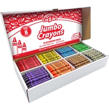 Crazart CZA 740051 Cra-z-art Jumbo Crayons Classroom Pack - Multi - 40