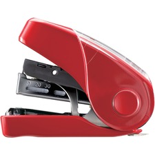 Max MXB HD10FL3RD Max Flat Clinch Mini Stapler - 25 Sheets Capacity - 