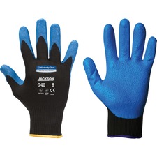 Kimberly KCC 40226CT Kleenguard G40 Foam Nitrile Coated Gloves - Oil, 