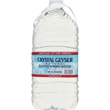 Cg CGW 12514 Crystal Geyser Alpine Bottled Spring Water - Ready-to-dri