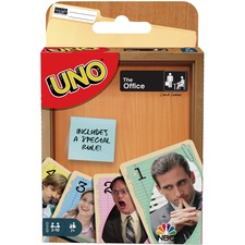 Mattel MTT GVH29 Uno The Office - Classic - 2 To 10 Players - 1 Each