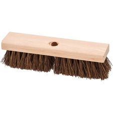 Genuine GJO 18416 Joe Deckfloor Brush - 2 Palmyra Bristle - 10 Handle 