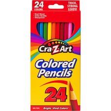 Crazart CZA 10403WM40 Cra-z-art Colored Pencils - Multi Lead - Wood Ba