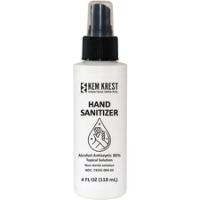 Kem KEM 130045 Hand Sanitizer Spray - 4 Fl Oz (118.3 Ml) - Kill Germs 