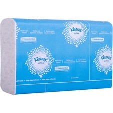 Kimberly KCC 46321 Kleenex Ultra Soft Hand Towels - Multifold - 8 X 9.