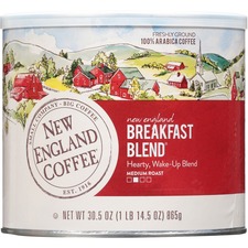 New NCF 60060 New England Breakfast Blend Ground Coffee - Breakfast Bl