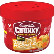 Campbells CAM 14880 Campbell's Chunky Classic Chicken Noodle Soup - 15