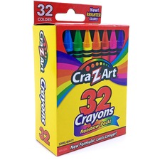 Crazart CZA 1031324 Cra-z-art School Quality Crayons - Multi - 32  Box