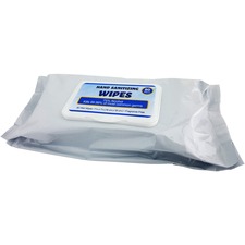 Bk BKE BKWIPES Bk Hand Sanitizing Wipes - 7 X 7 - White - Durable, Alc