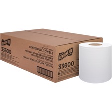 Genuine GJO 33600 Joe Centerpull Towel Rolls - 600 Sheetsroll - White 