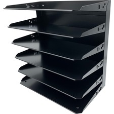 Huron HUR HASZ0153 Horizontal Slots Desk Organizer - 6 Compartment(s) 