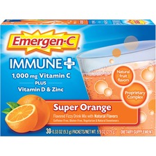 Glaxosmithkline GKC 00042 Emergen-c Immune+ Super Orange Powder Drink 