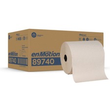 Georgia GPC 89740 Enmotion Flex Recycled Paper Towel Rolls, Brown, 6 R