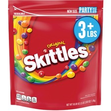 Mars MRS 28092 Skittles Party Size Bag - Orange, Lemon, Green Apple, G