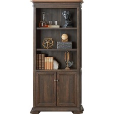 Martin MRT IMSA3678D Martin Dark Roast Veneer Bookcase - 36 X 78 X 14 