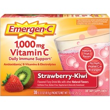 Glaxosmithkline GKC 30319 Emergen-c Strawberry-kiwi Vitamin C Drink Mi