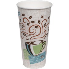 Georgia DXE 5320CD Dixie Perfectouch Insulated Paper Hot Coffee Cups B