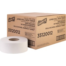 Genuine GJO 35120012 Joe 1-ply Jumbo Roll Bath Tissue - 1 Ply - 3.63 X