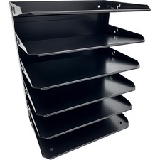 Huron HUR HASZ0157 Horizontal Slots Desk Organizer - 6 Compartment(s) 