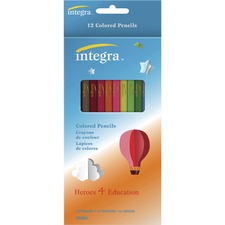 Integra ITA 00066 Colored Pencil - 12  Pack