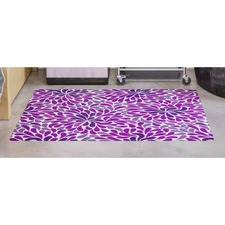 Deflecto DEF CM3540PR Fashionmat Purple Rain Chairmat - Home, Office, 