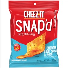 Kelloggs KEB 11460 Keebler Snap'd Cheddar Sour Cream  Onion Crackers -