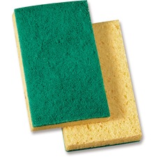 Genuine GJO 18389 Joe Medium-duty Sponge Scrubber - 3.5 Width X 3.5 De