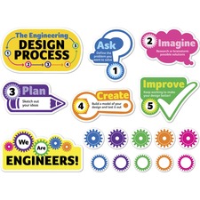 Scholastic SHS 1338236231 Scholastic We Are Engineers! Bulletin Board 