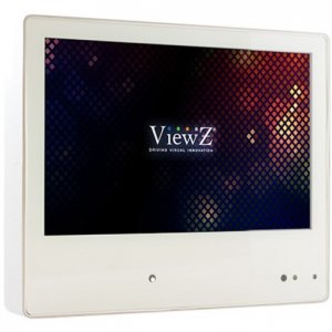 Viewz VZ-PVM-I1W4N 10.1in. White Ip Public View Monitor  Embedded 2.1 