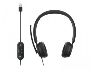 Microsoft 8WF-00016 Srfc Modern Usb-c Headset Comm Black