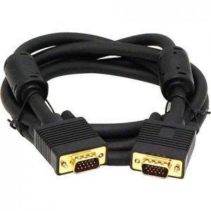 Monoprice 85 6ft Svga Super Vga Mm Monitor Cable With Ferrites (gold P