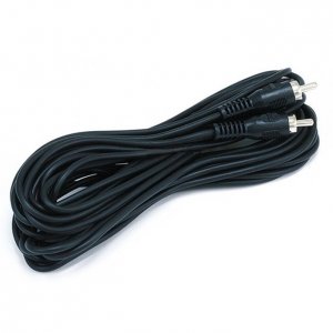 Monoprice 655 Rca Plugplug Mm Cable - Black 25ft